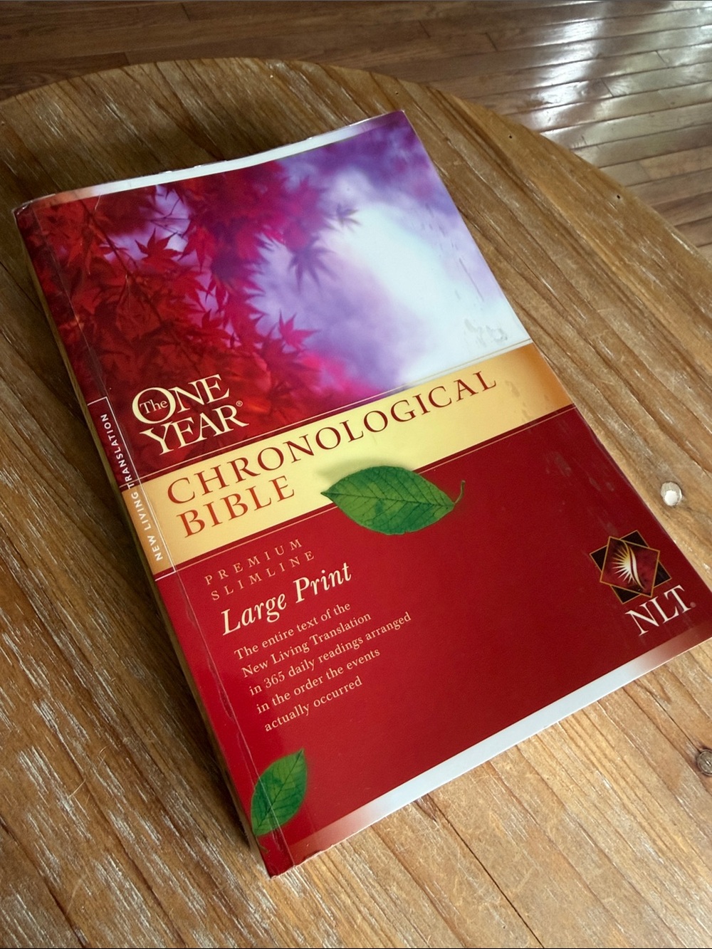 The One Year Chronological Bible NLT - paperback